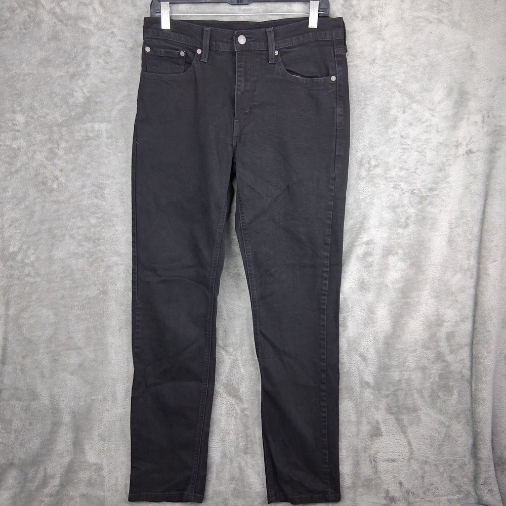 Levis 541 Athletic Taper Jeans Mens 32x34 Black Denim Pants 18181-0422